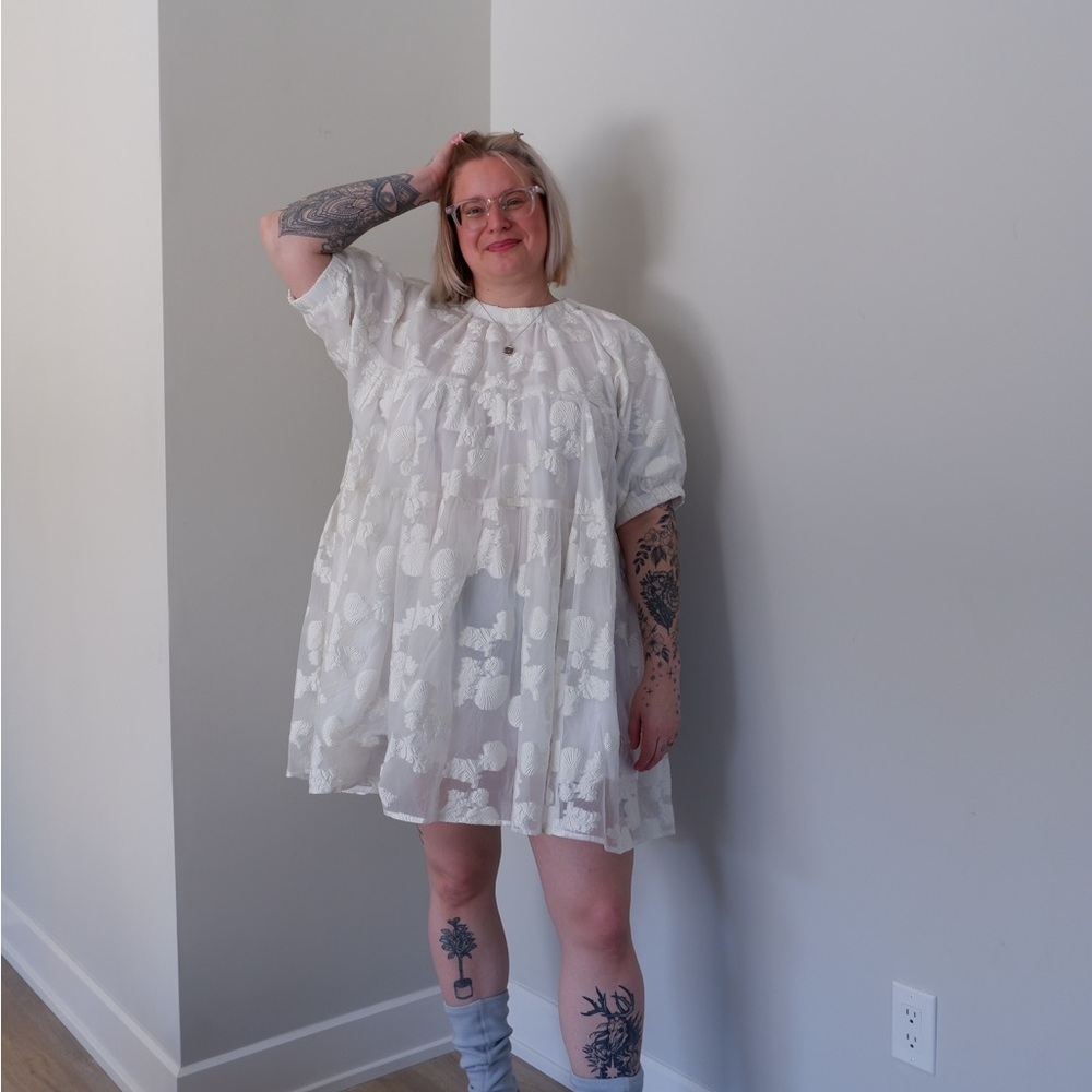 Sister Jane White Floral Mini Dress - Picture 3 of 11